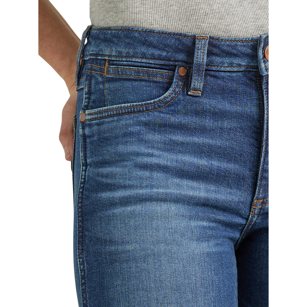 Wrangler Women's Retro Fashion High Rise Trouser Jeans - Gabriella