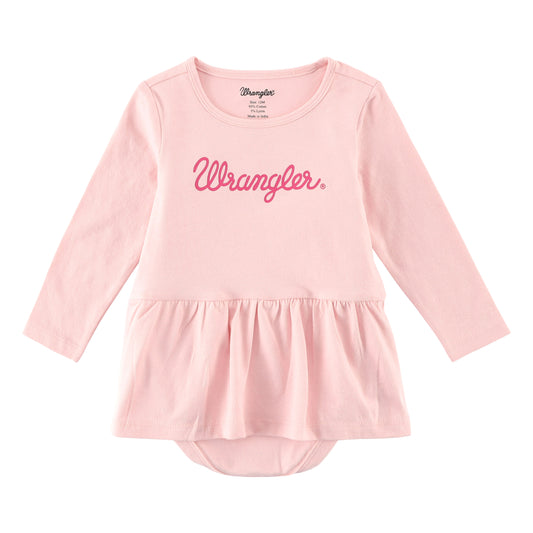 Wrangler Baby Girl's Bodysuit w/Skirt - Pink