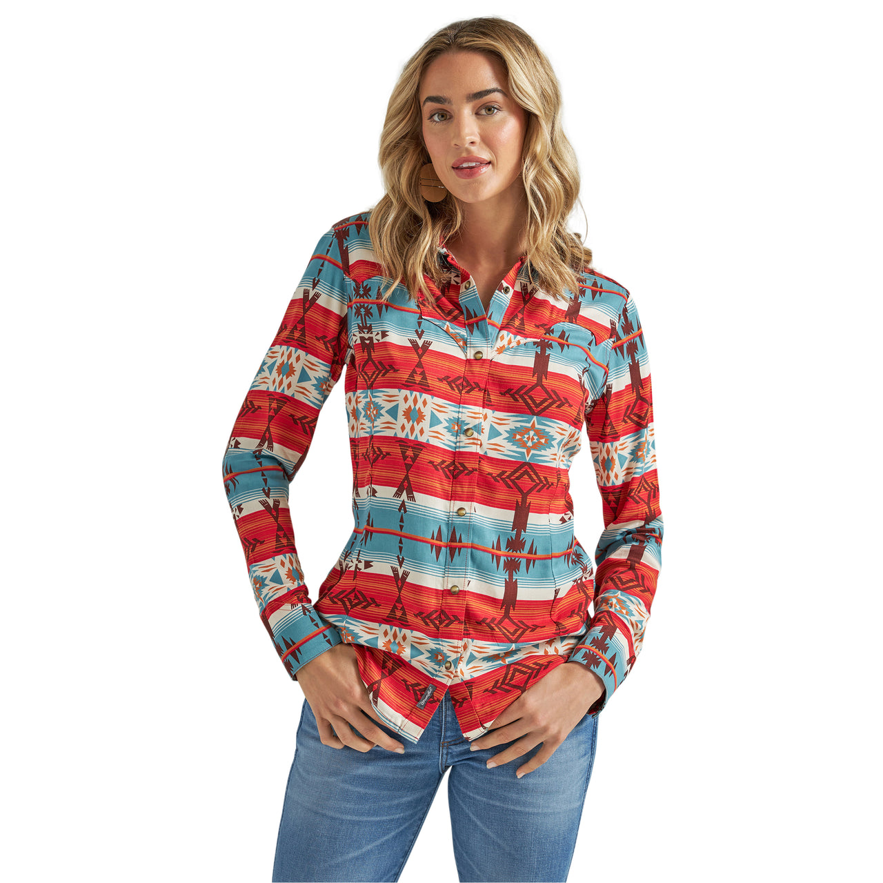Wrangler Women's Retro Americana Snap Shirt - Multi