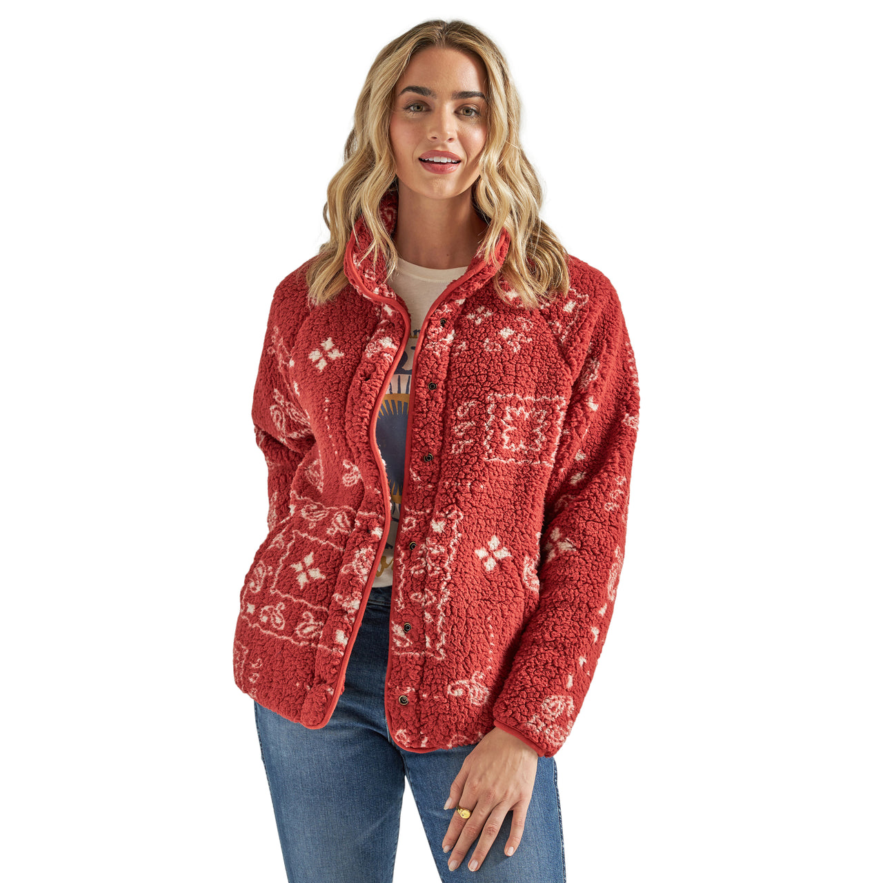 Wrangler Women's Retro Americana Jacket - Red