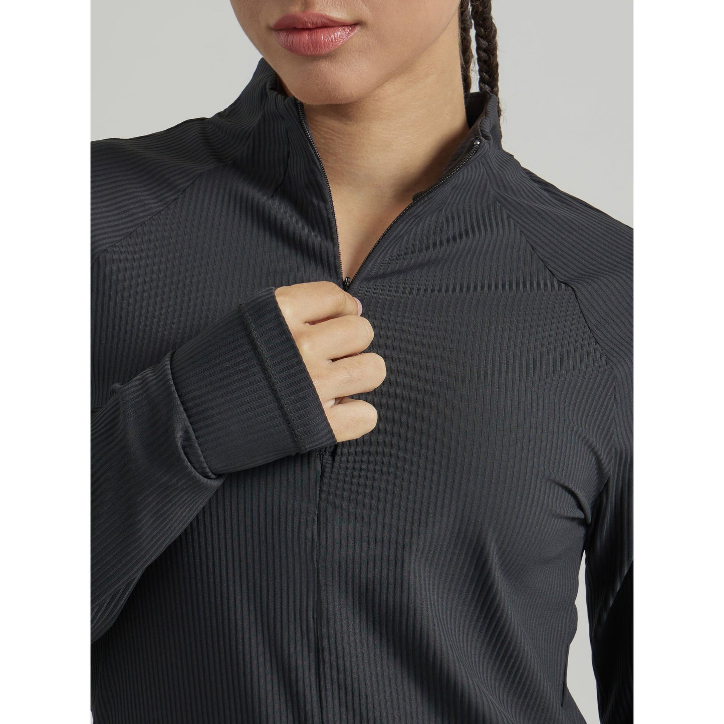 Wrangler Women's ATG 1/4 Zip Pullover Sweater - Black