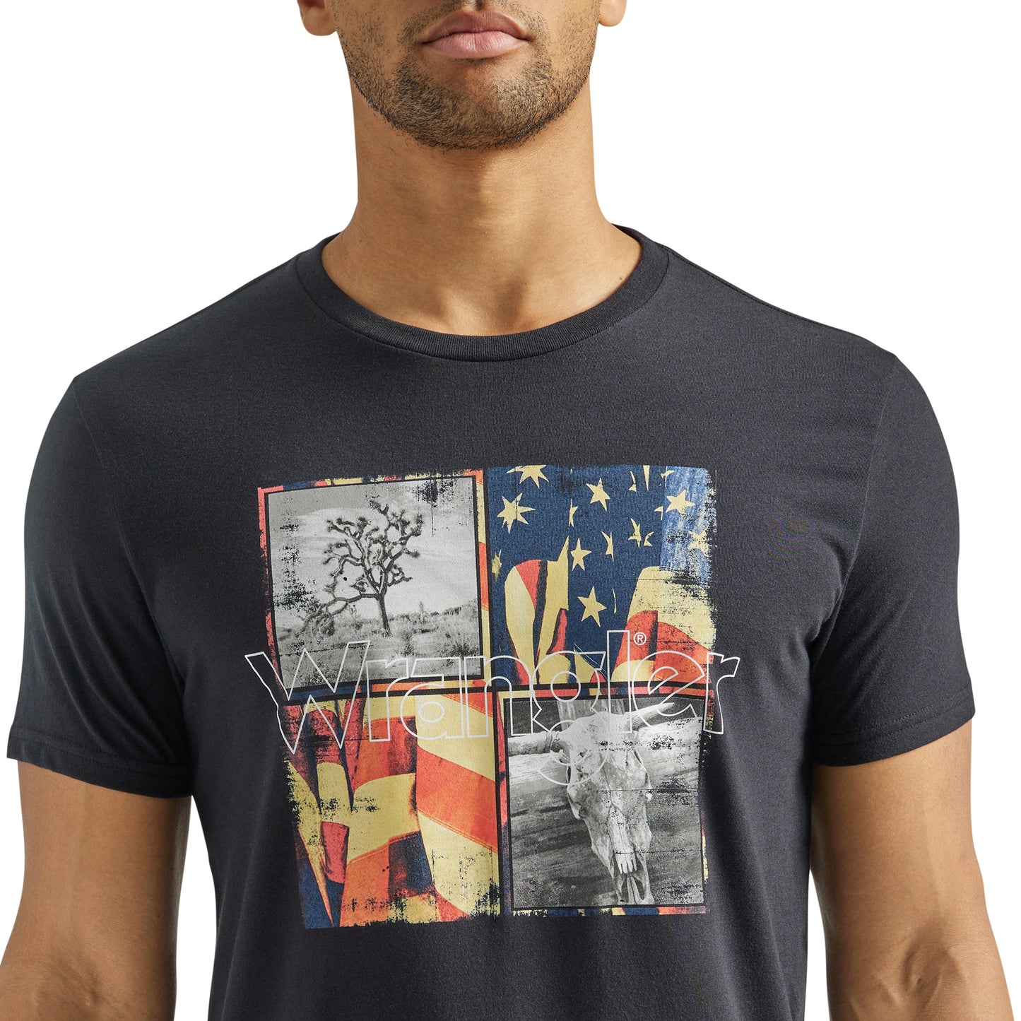 Wrangler Men's Short Sleeve T-Shirt - Black