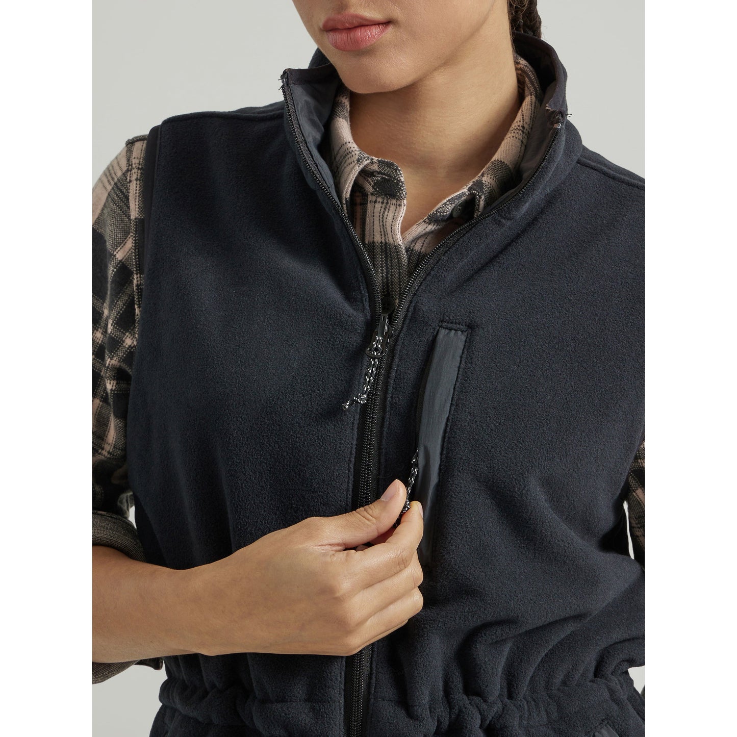 Wrangler Women's ATG Climate Reversible Vest - Black