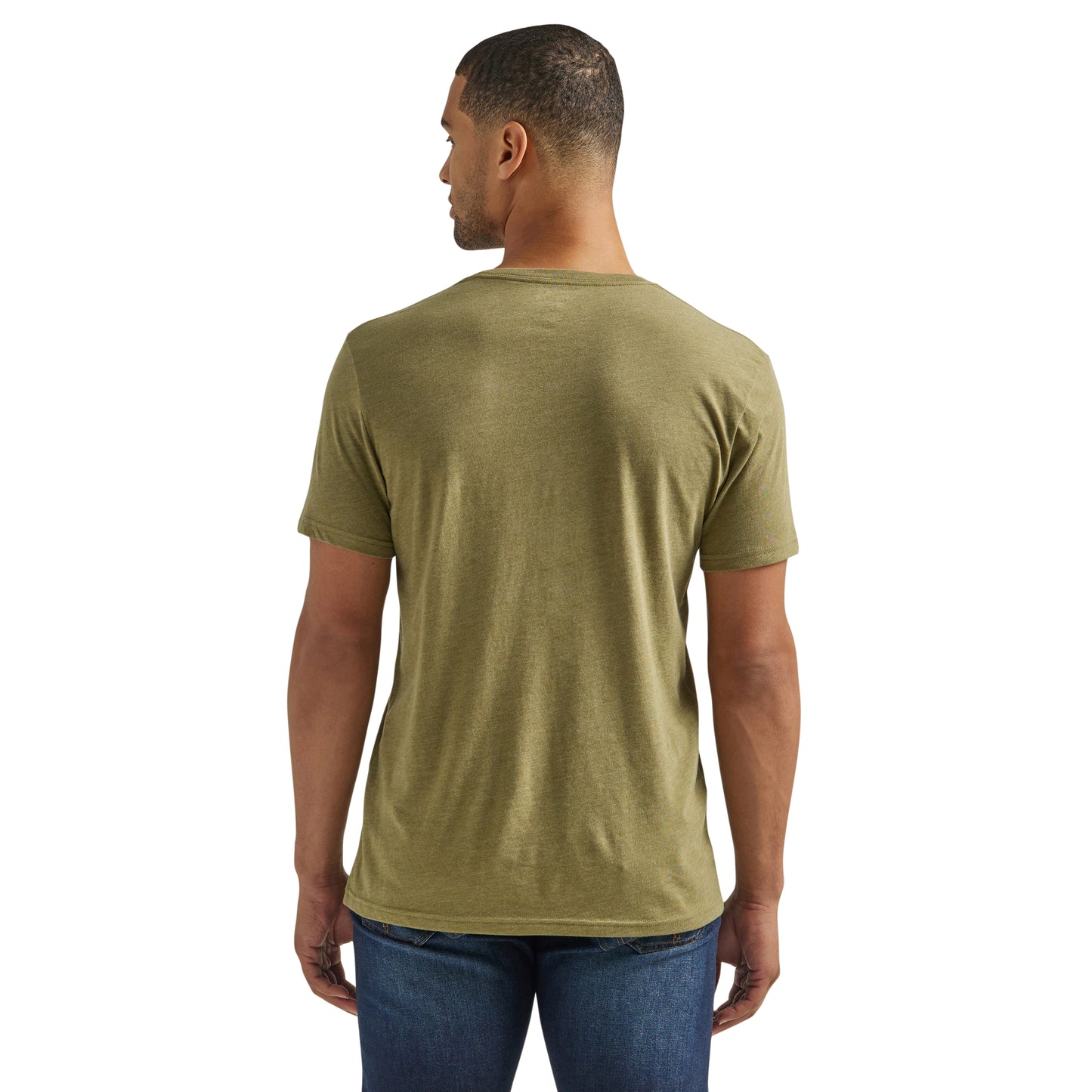 Wrangler Men's George Strait Short Sleeve T-Shirt - Olive