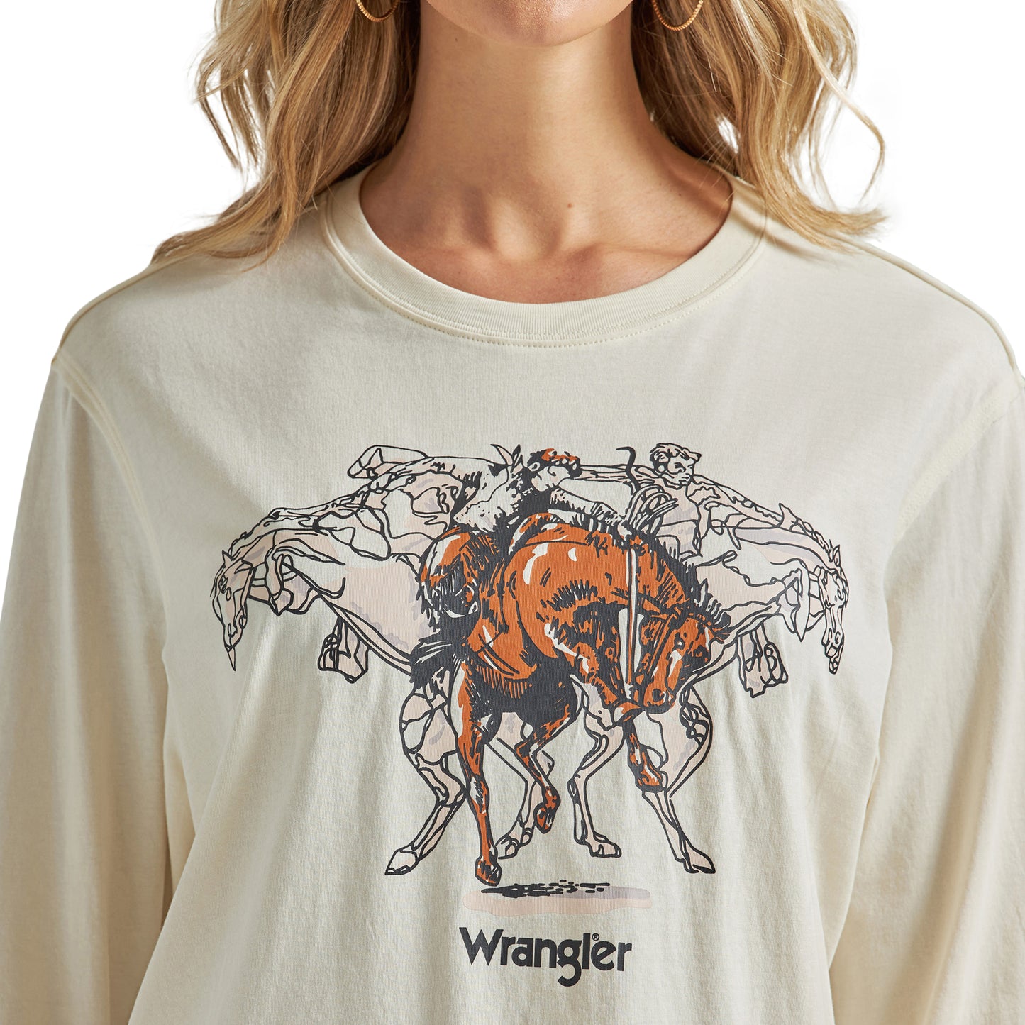 Wrangler Women's Retro Americana Shirt - White