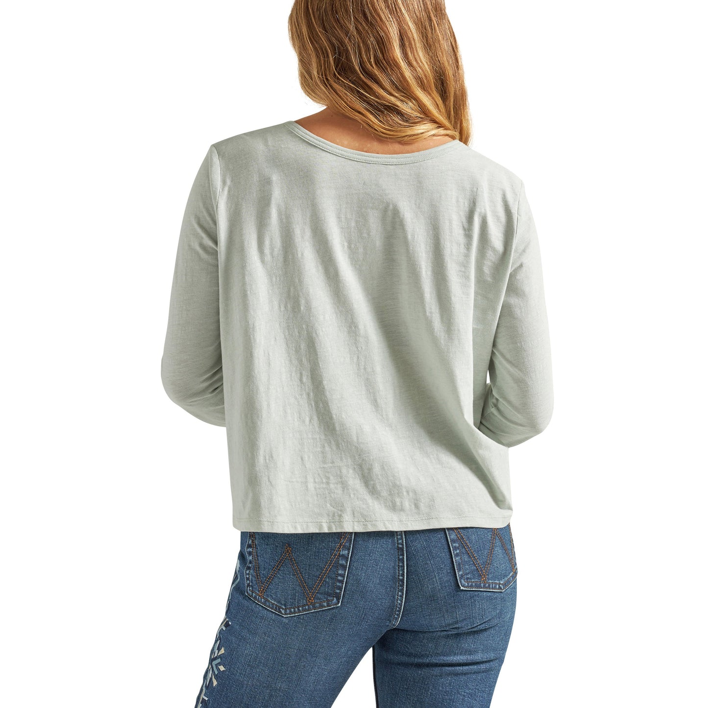 Wrangler Women's Retro Vintage Graphic T-Shirt - Light Blue