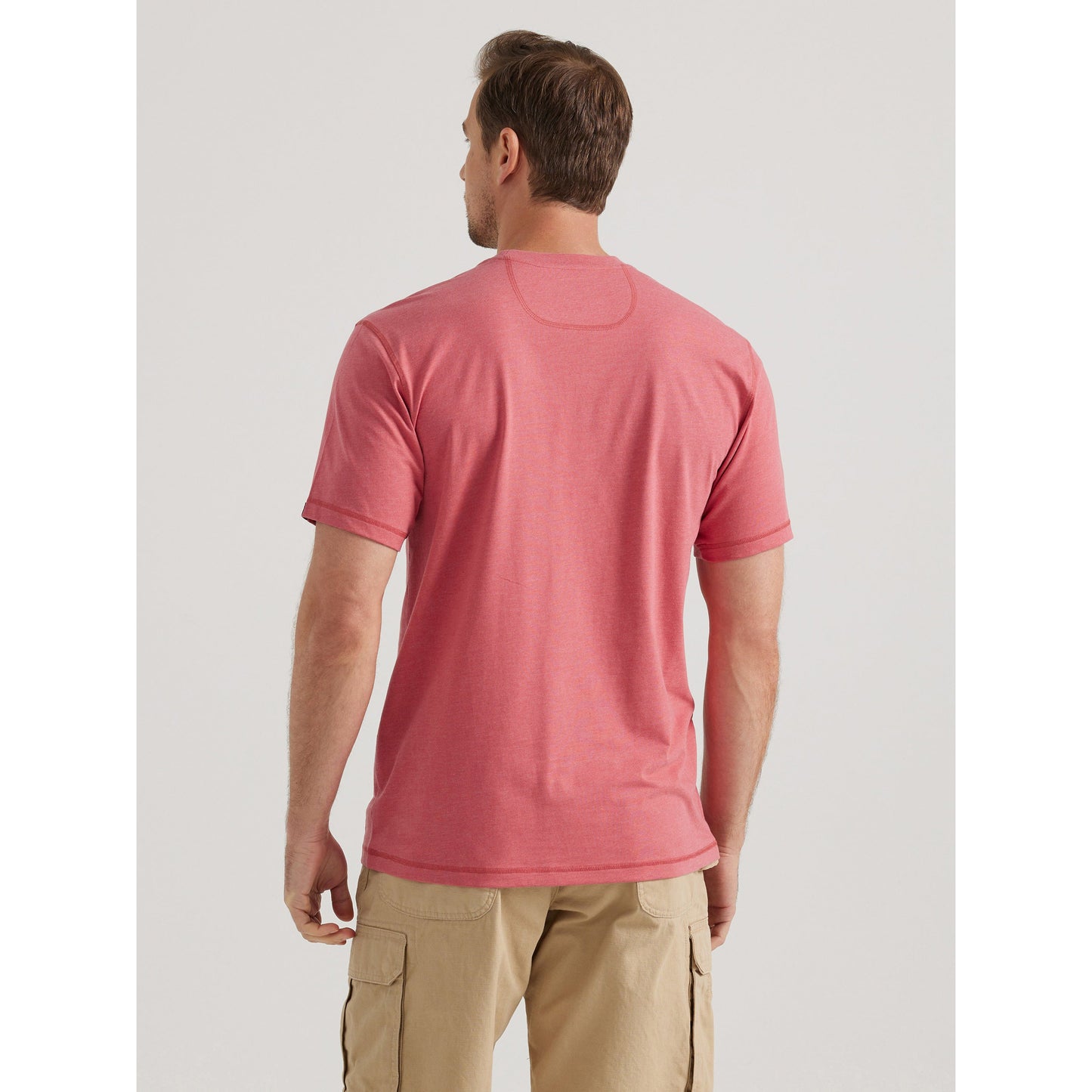 Wrangler Men's Riggs Performance Short Sleeve Tee - Red