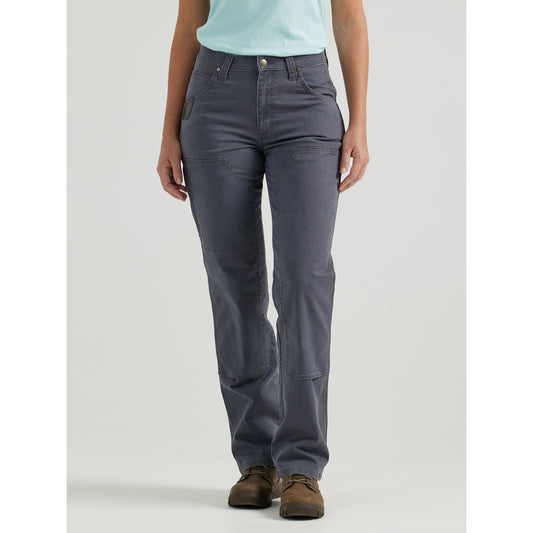 Wrangler Women's Riggs Double Knee Work Pants - Grey