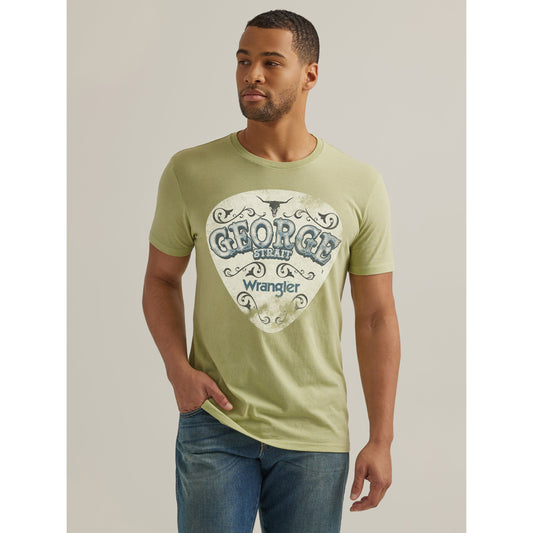 Wrangler Men's George Strait Graphic Tee - Green