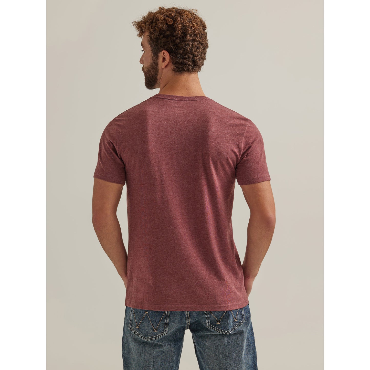 Wrangler Men's George Strait Graphic Tee - Maroon