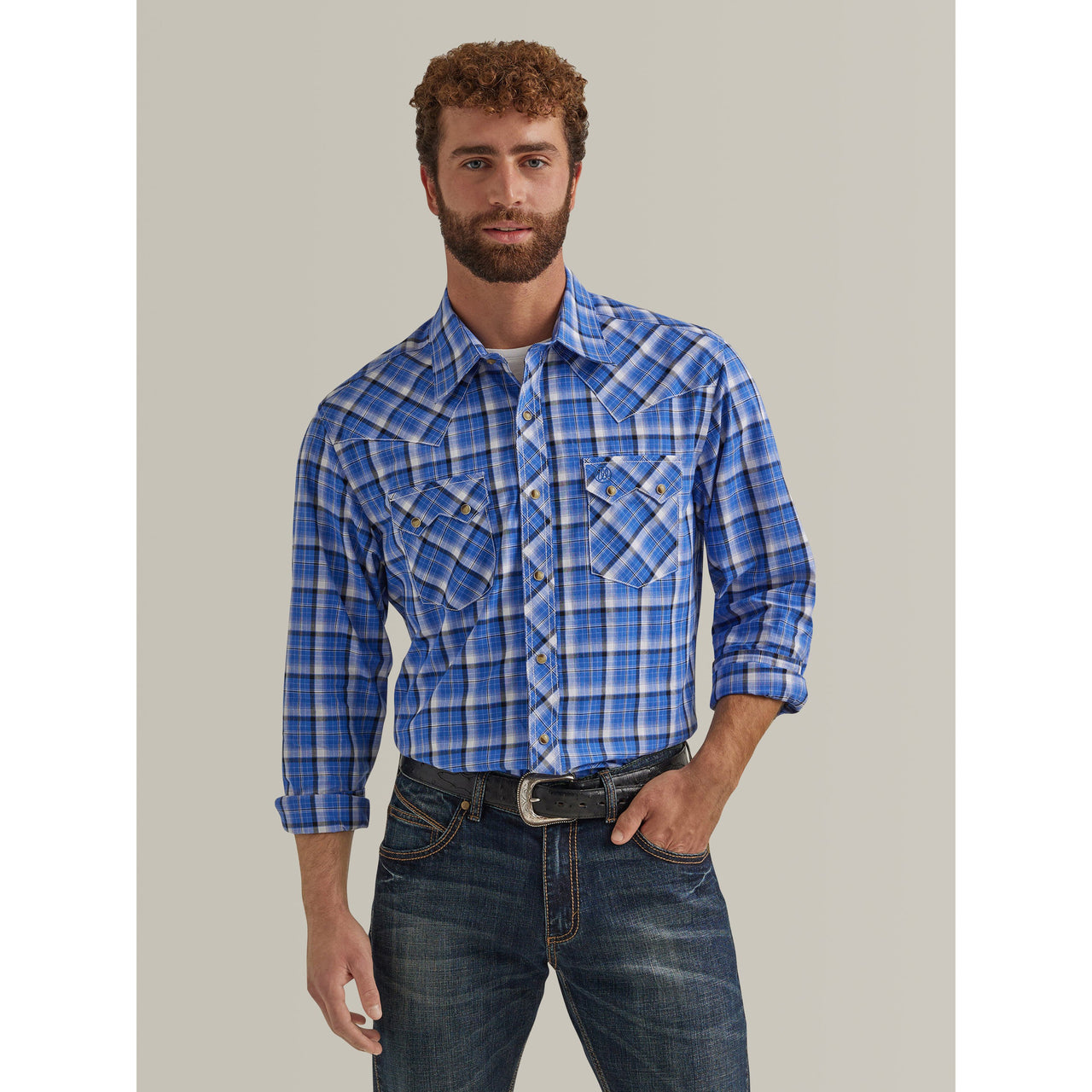 Wrangler Men's Retro Core Long Sleeve Shirt -