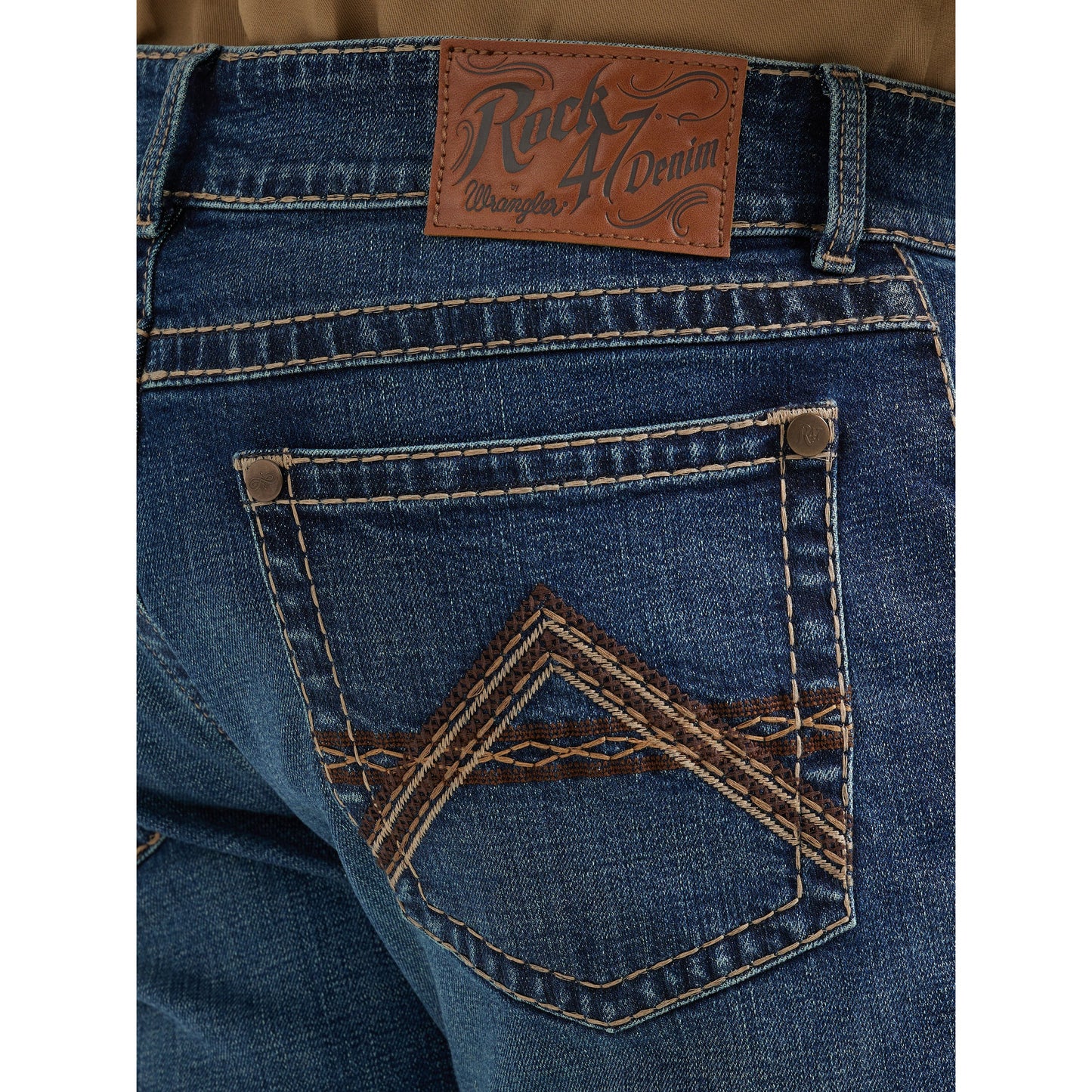 Wrangler Men's Rock 47 Slim Bootcut Jeans