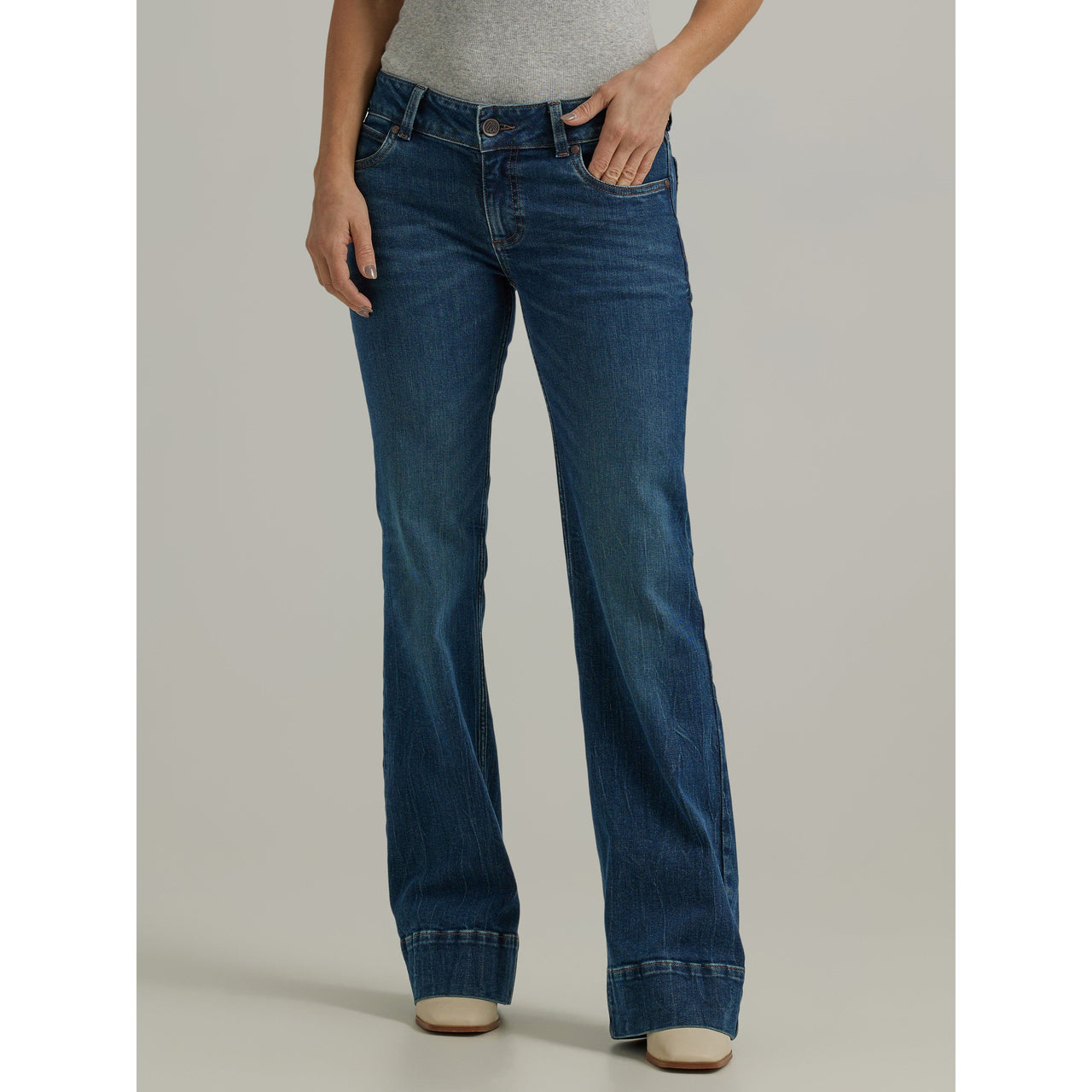 Wrangler Women's Retro Mae Trouser Jeans - Jana