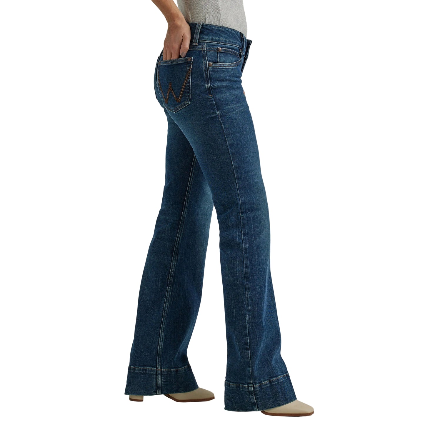 Wrangler Women's Retro Mae Trouser Jeans - Jana