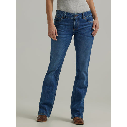 Wrangler Women's Retro Mae Mid Rise Bootcut Jeans - Isabela