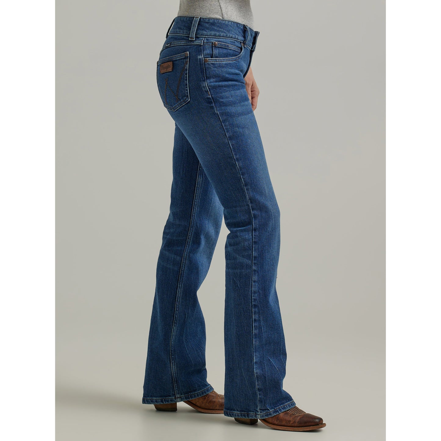 Wrangler Women's Retro Mae Mid Rise Bootcut Jeans - Isabela