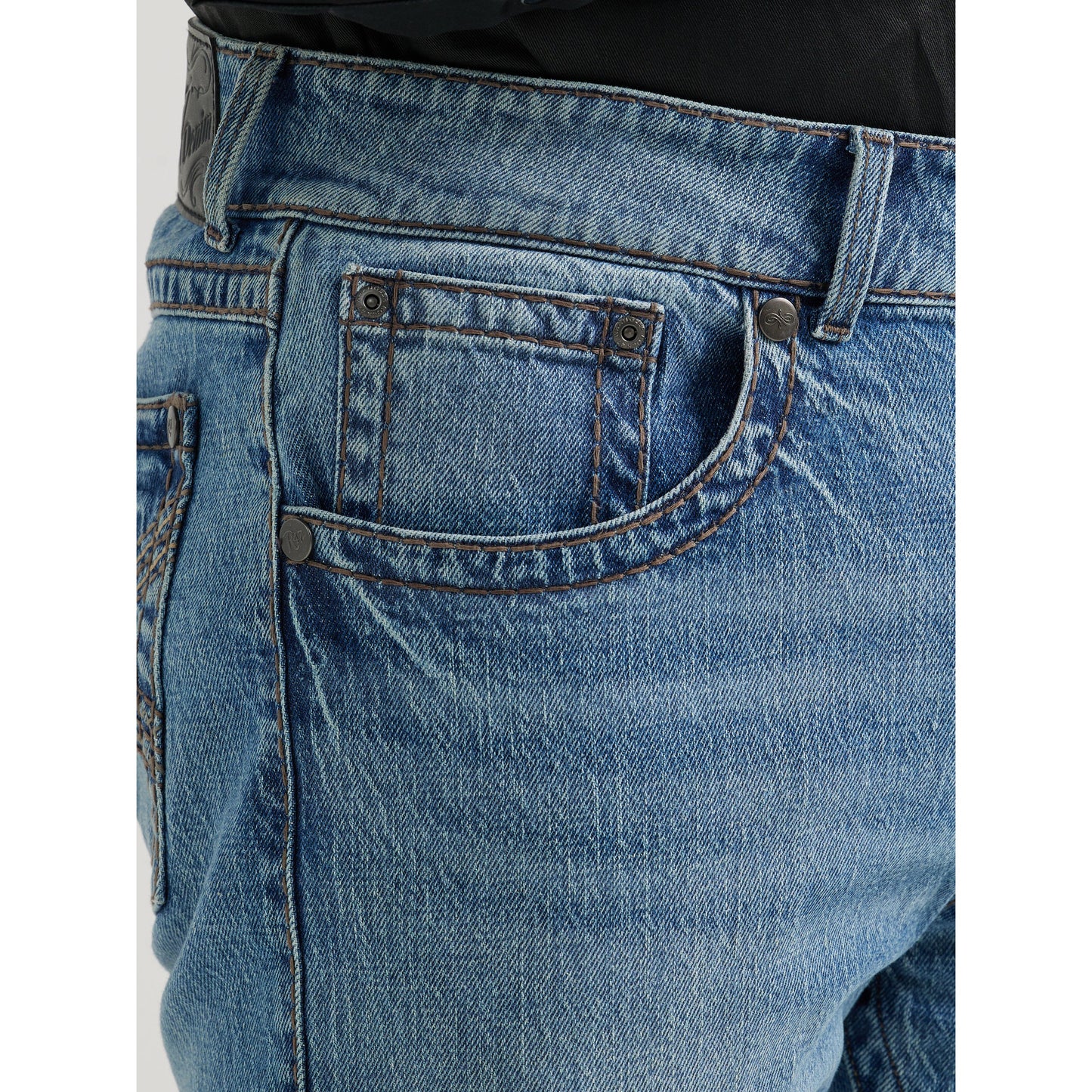 Wrangler Men's Rock 47 Slim Straight Jeans