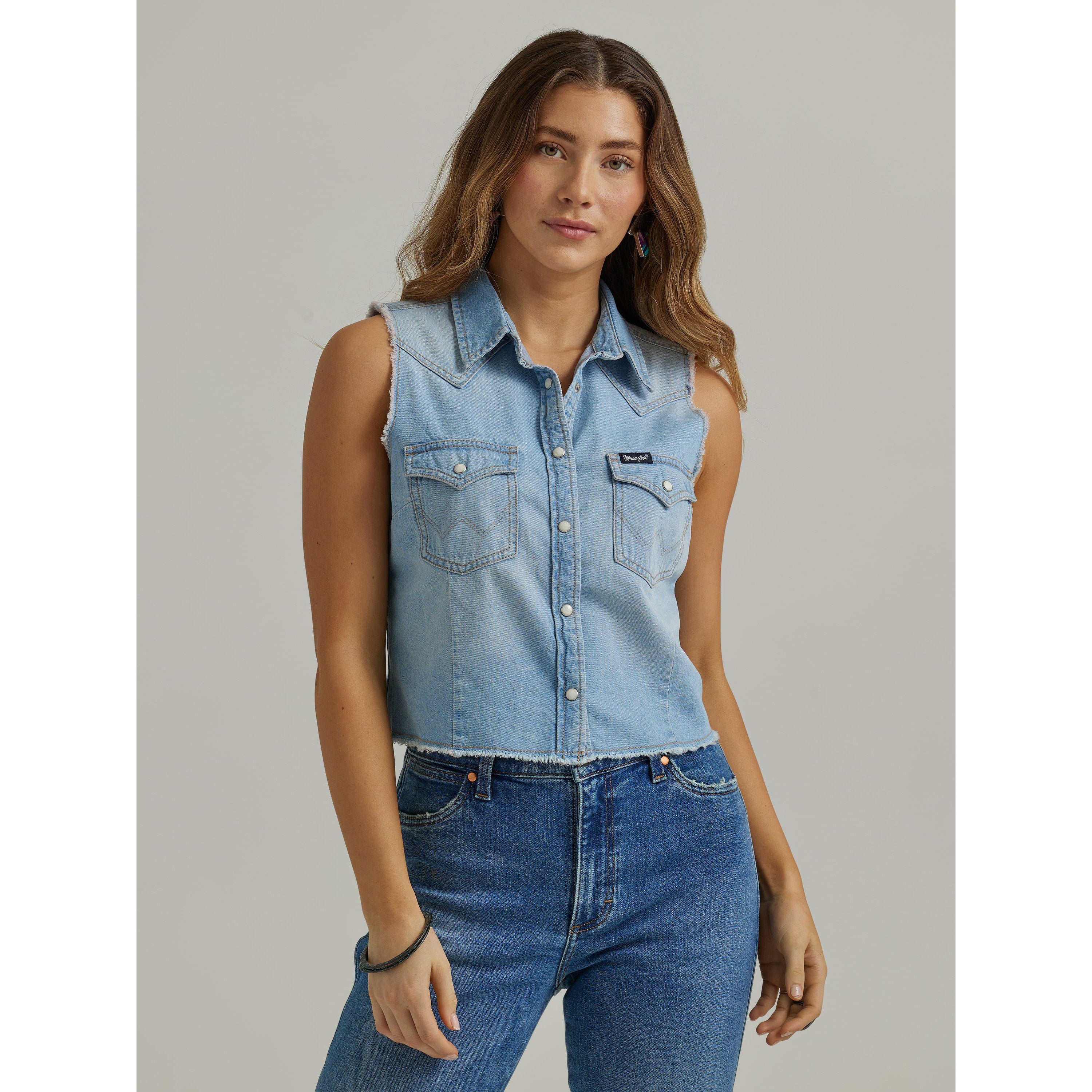 Denim sales muscle shirt