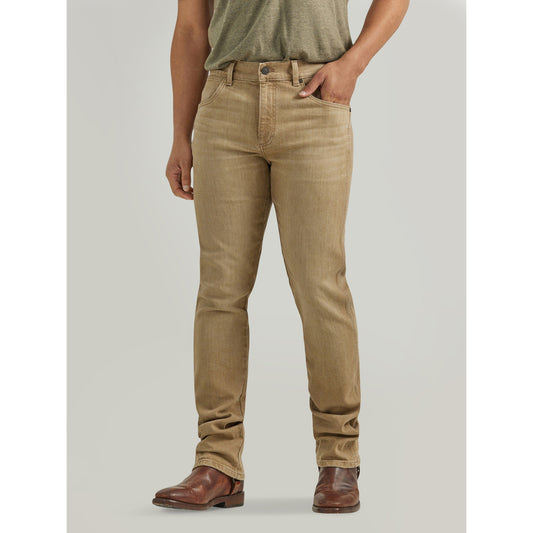 Wrangler Men's Retro Slim Straight Jeans - Khaki