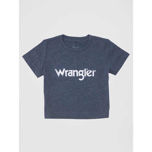 Wrangler Infant Boy's Distressed Kabel Tee - Navy