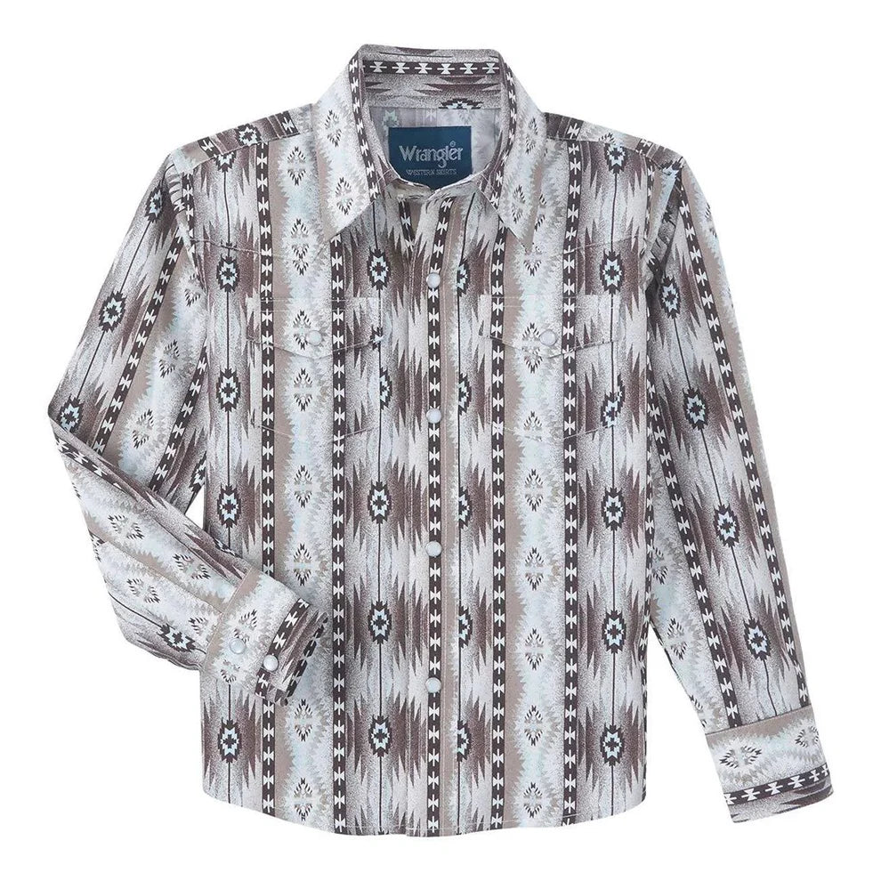 Wrangler Boy's Checotah Long Sleeve Shirt -