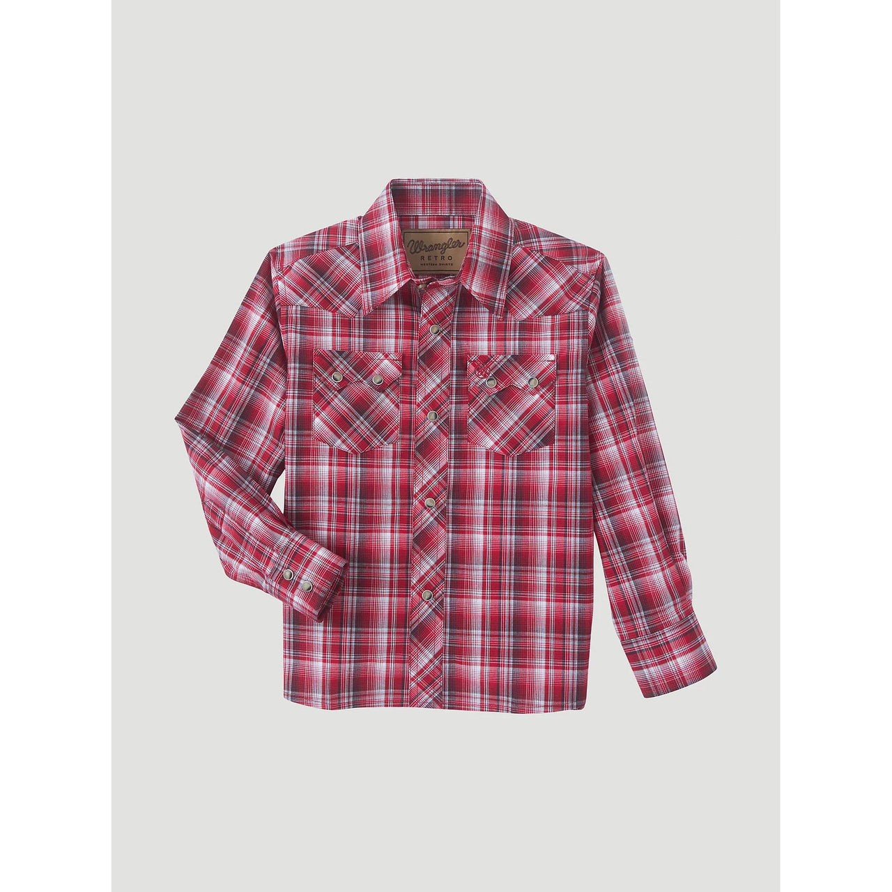 Wrangler Boy's Retro Long Sleeve Shirt