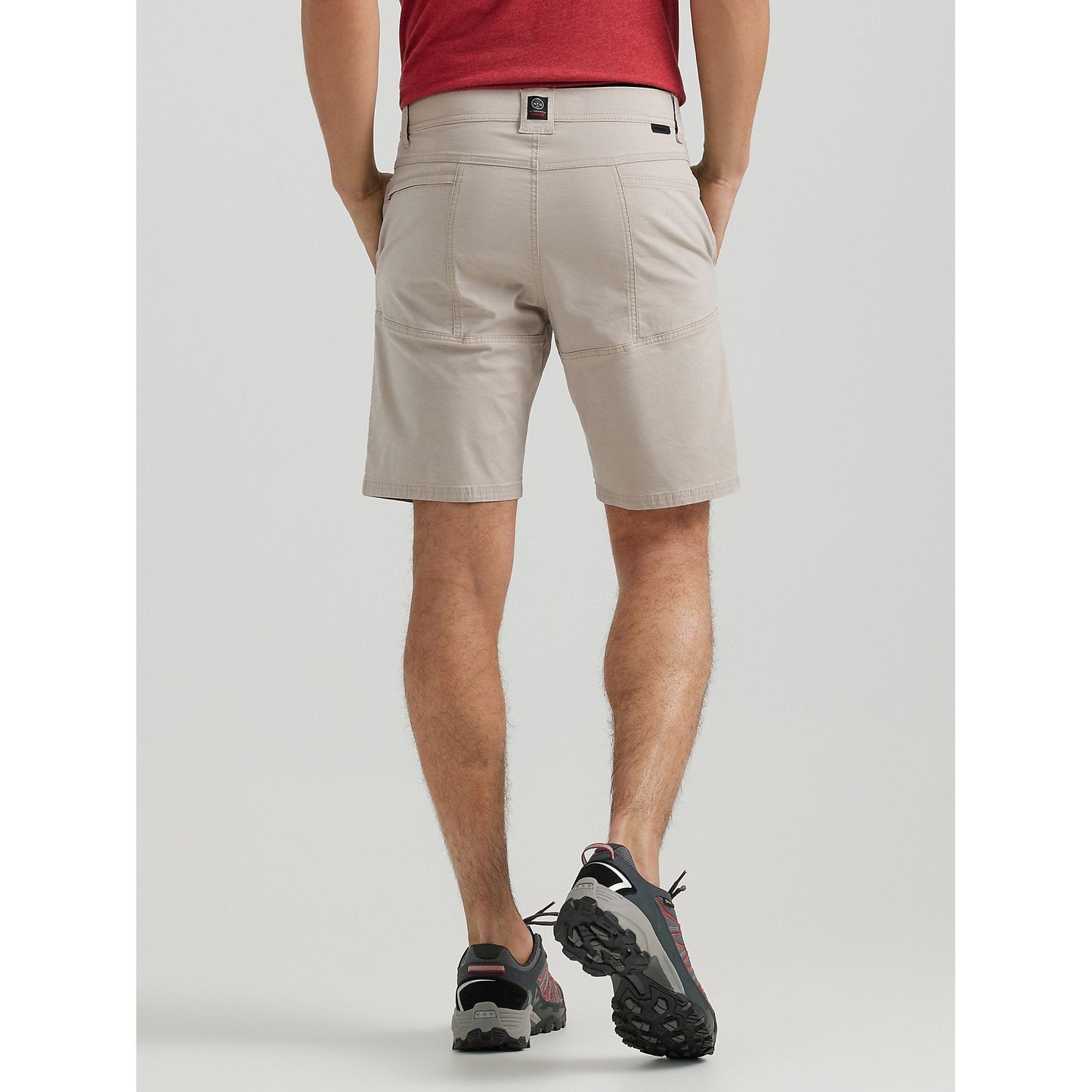 Wrangler Men's Side Pocket Utility Short - Taupe
