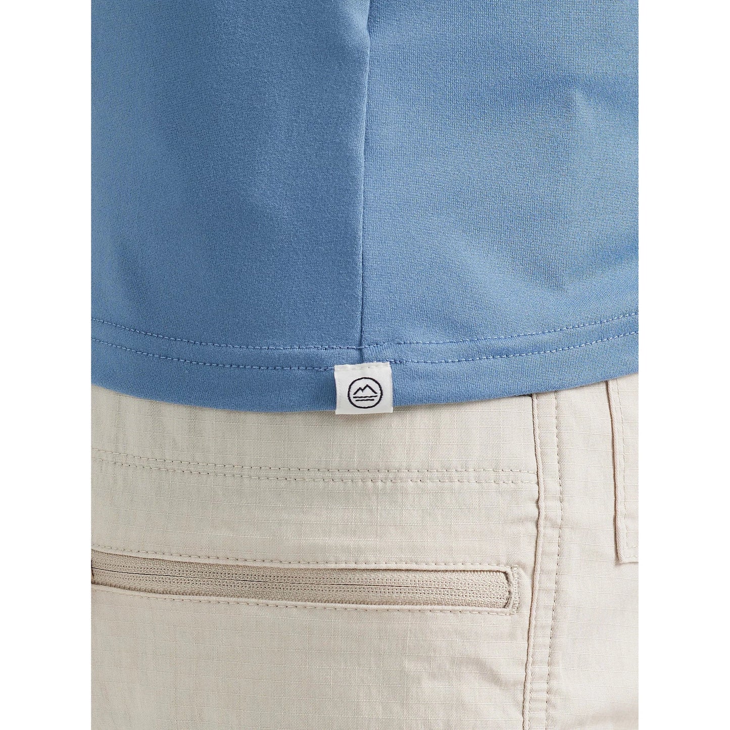 Wrangler Women's ATG Short Sleeve Performance Crewneck Tee - Coronet Blue