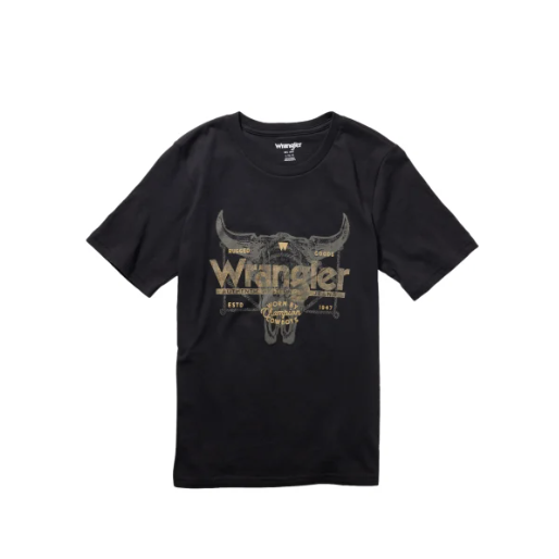 Wrangler® Boy's Short Sleeve T-Shirt - Black