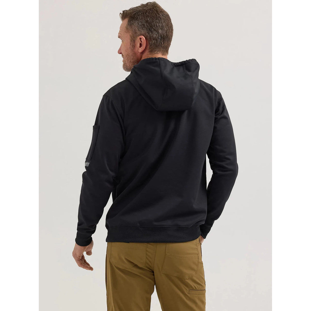 Wrangler Men's RIGGS Technical Work Hoodie-Black