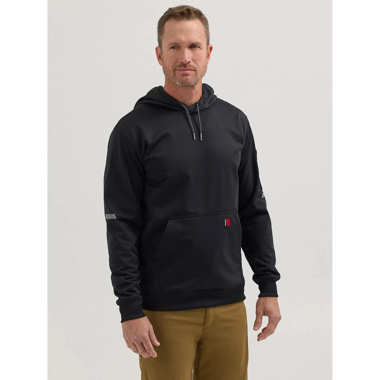 Wrangler Men's RIGGS Technical Work Hoodie-Black