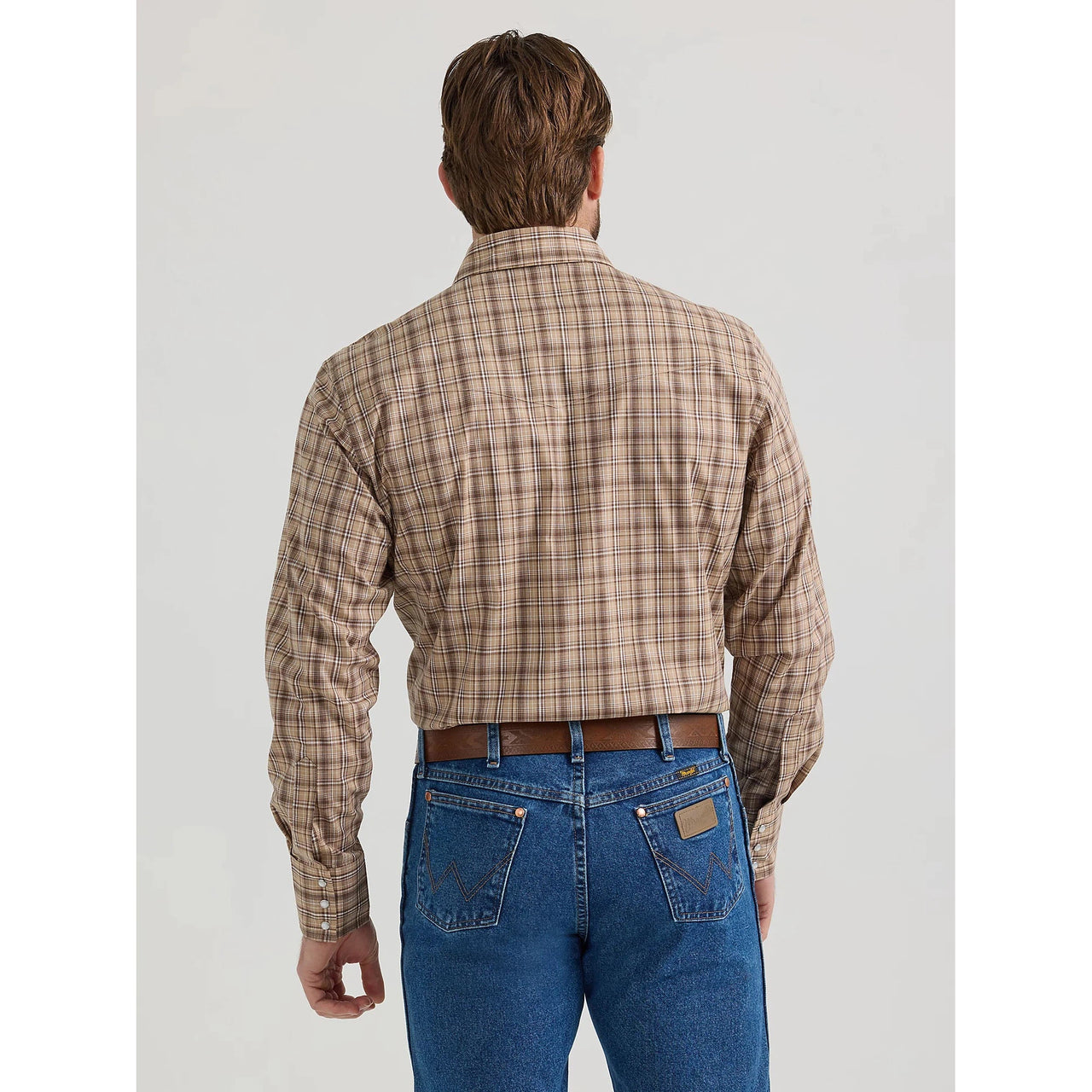 Wrangler Men's Wrinkle Resistant Long Sleeve Shirt -