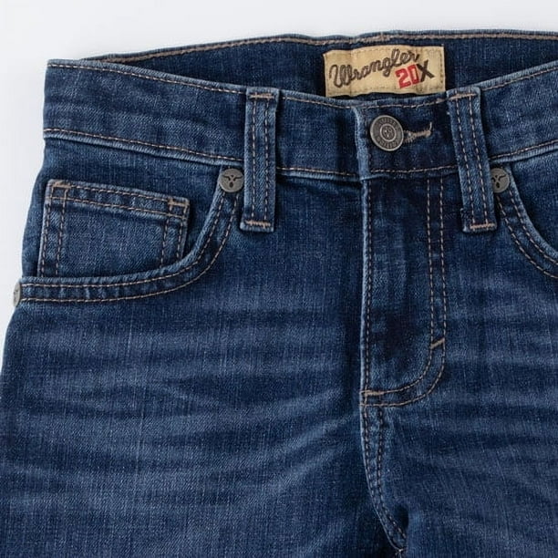 Wrangler Boy's 20X Vintage Boot Cut Jean - Medium Wash