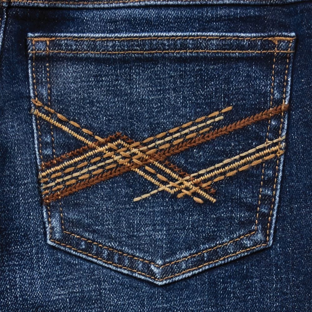 Wrangler Boy's 20X Vintage Boot Cut Jean - Stirrup Wash