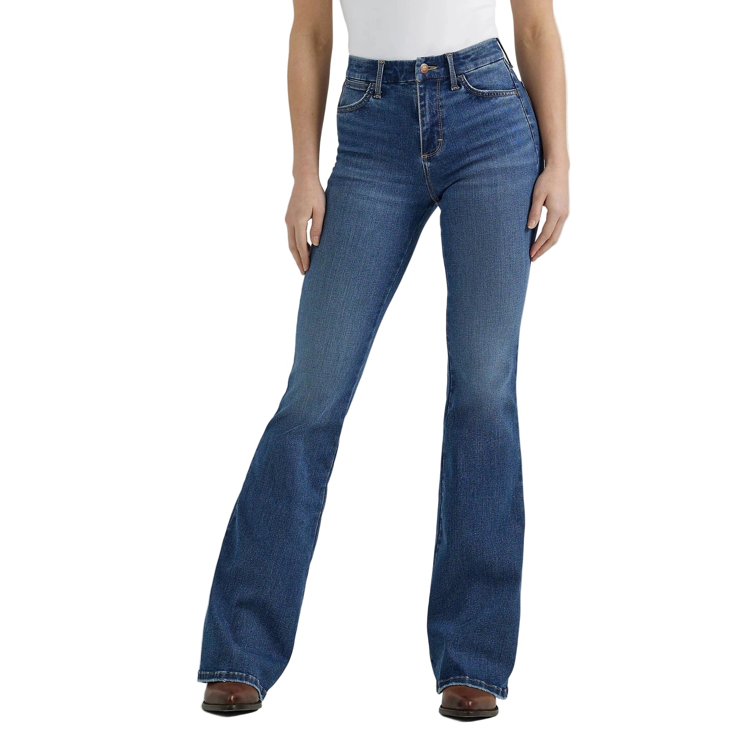 Wrangler Women's Bespoke High Rise Flare Jean - Lily - Irvine Tack & Western Wear