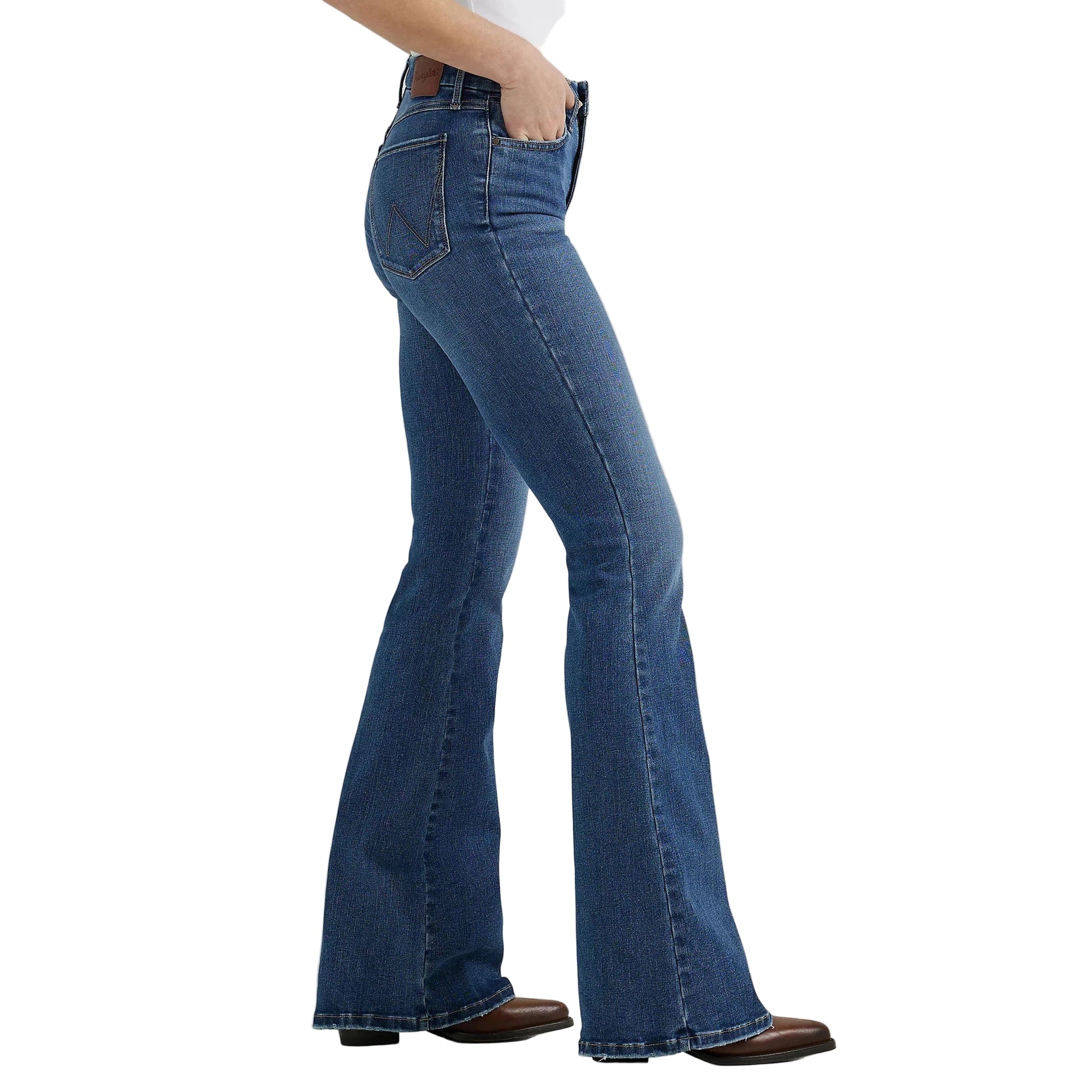 Wrangler Women's Bespoke High Rise Flare Jean - Lily - Irvine Tack & Western Wear