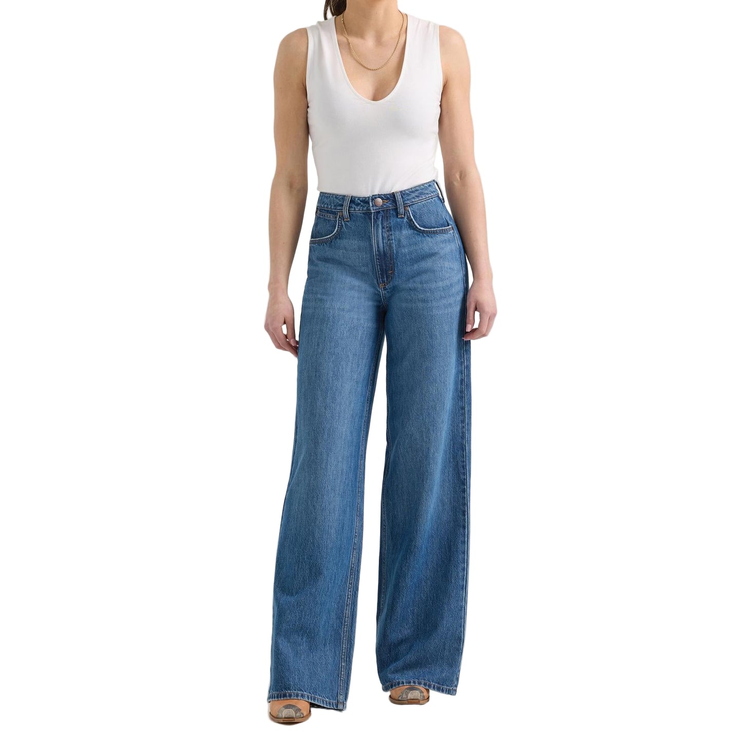 Wrangler Women's Yvette Treo Wide Leg High Rise Jean - Bailey - Irvine Tack & Western Wear