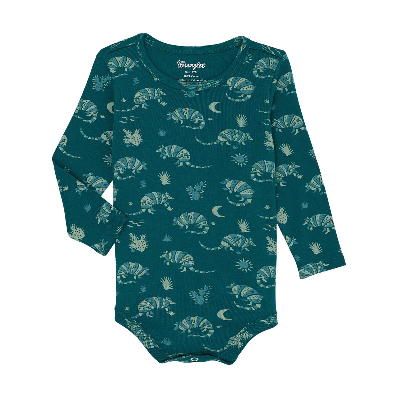 Wrangler Baby Armadillo Bodysuit - Green