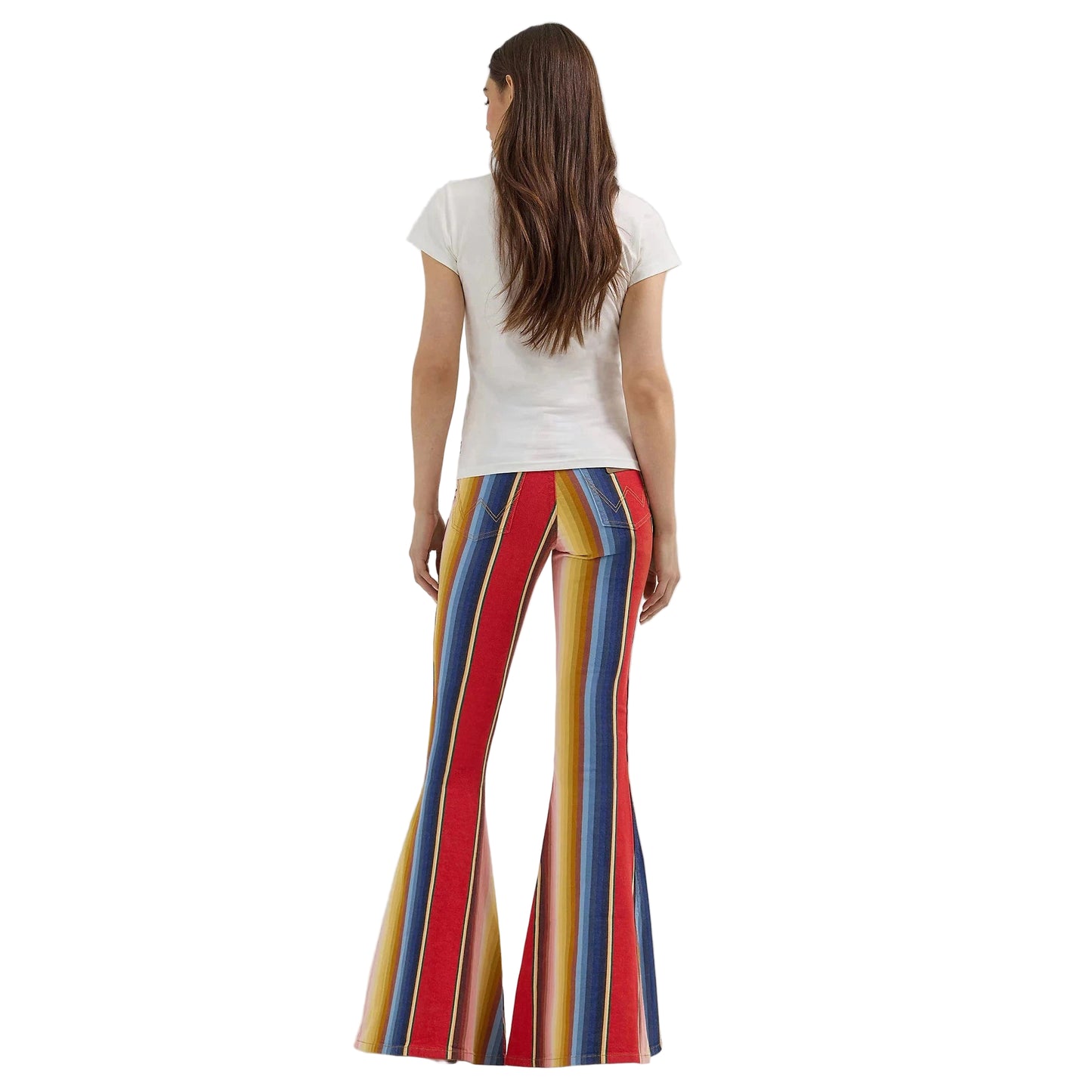 Wrangler Lainey Wilson You Better Hold On Shrunken Band Short Sleeve Tee Shirt- White