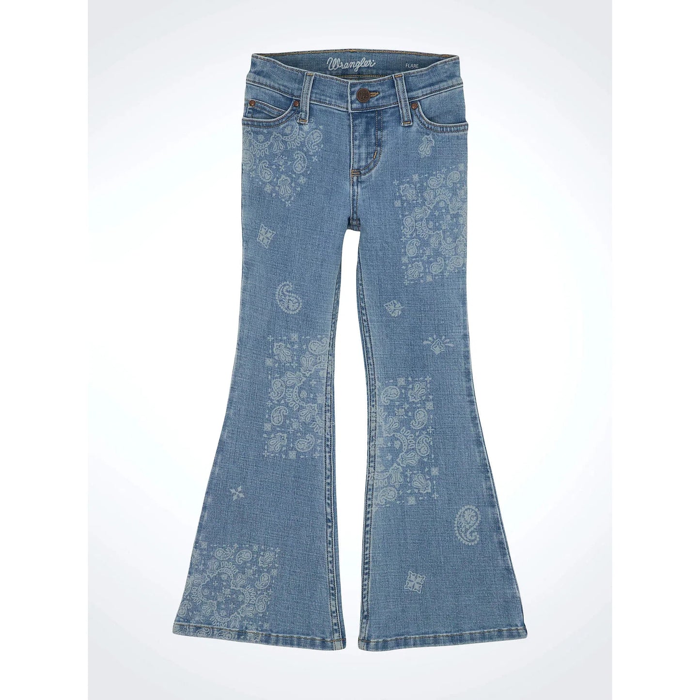 Wrangler Girl's Western Retro Flare Jean- Melody