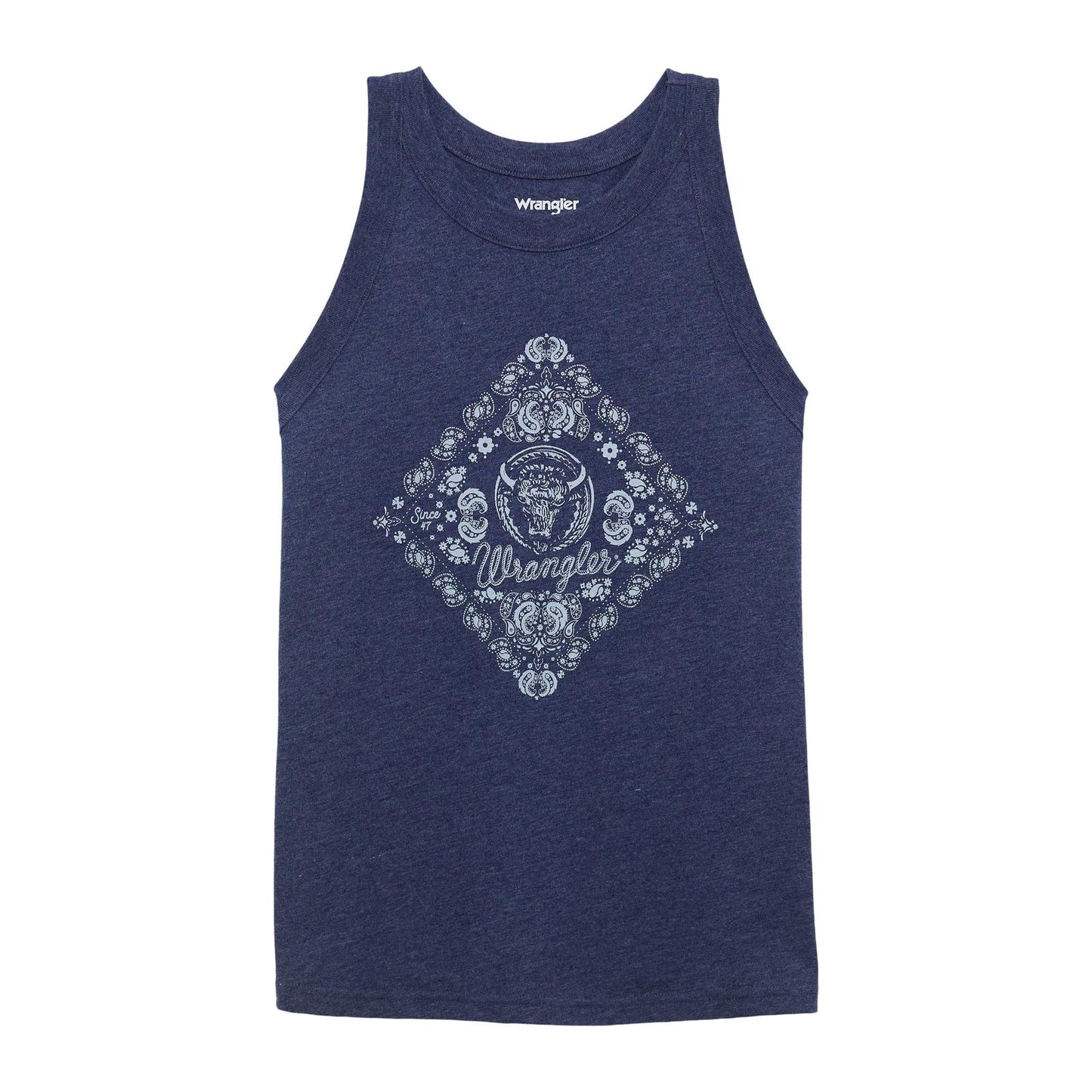 Wrangler Women's Goddess Tank- Bison Bandana