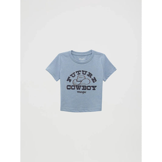 Wrangler Baby Boy Short Sleeve Graphic Tee Shirt - Future Cowboy