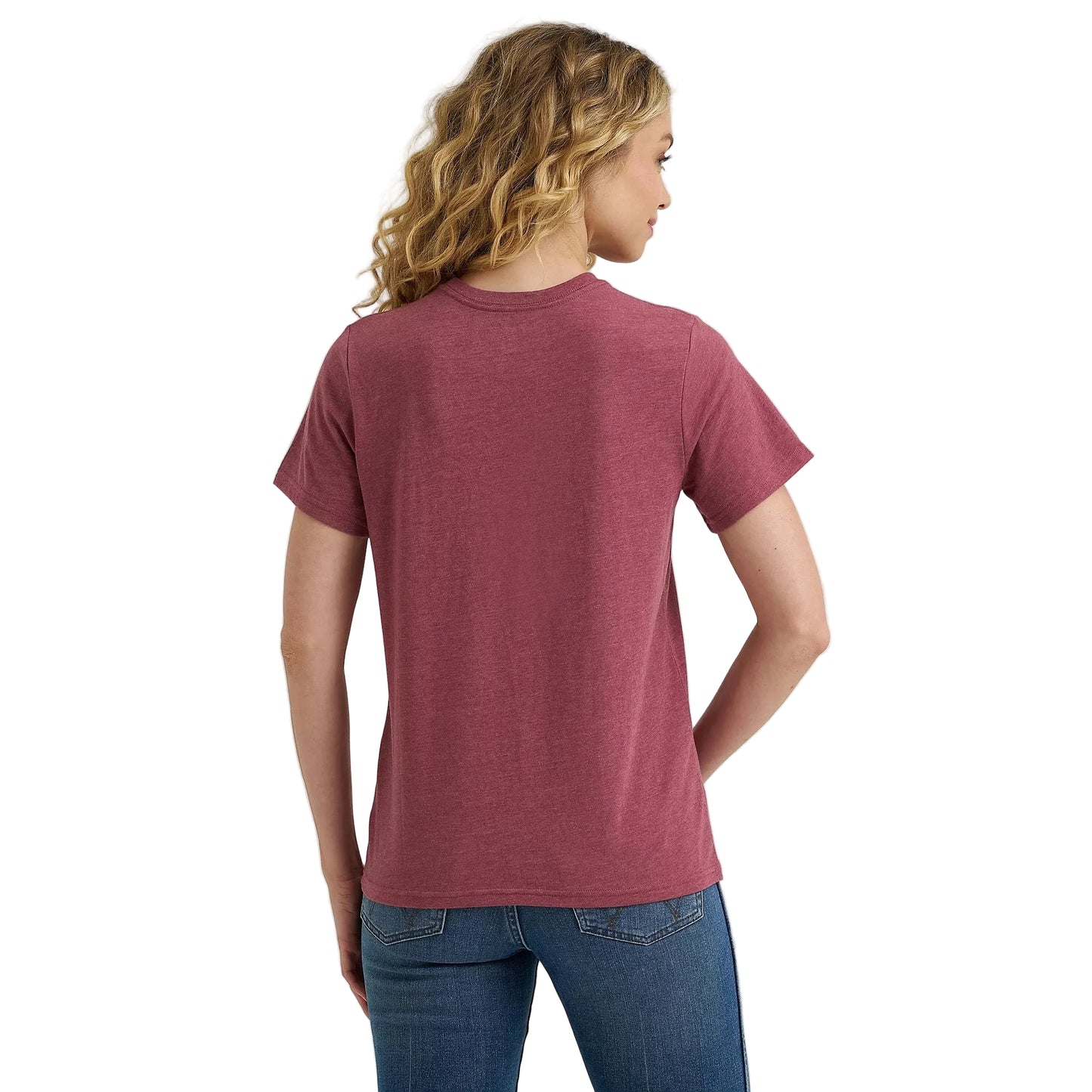 Wrangler Women's Southwestern Graphic Tee Shirt - Roan Rouge