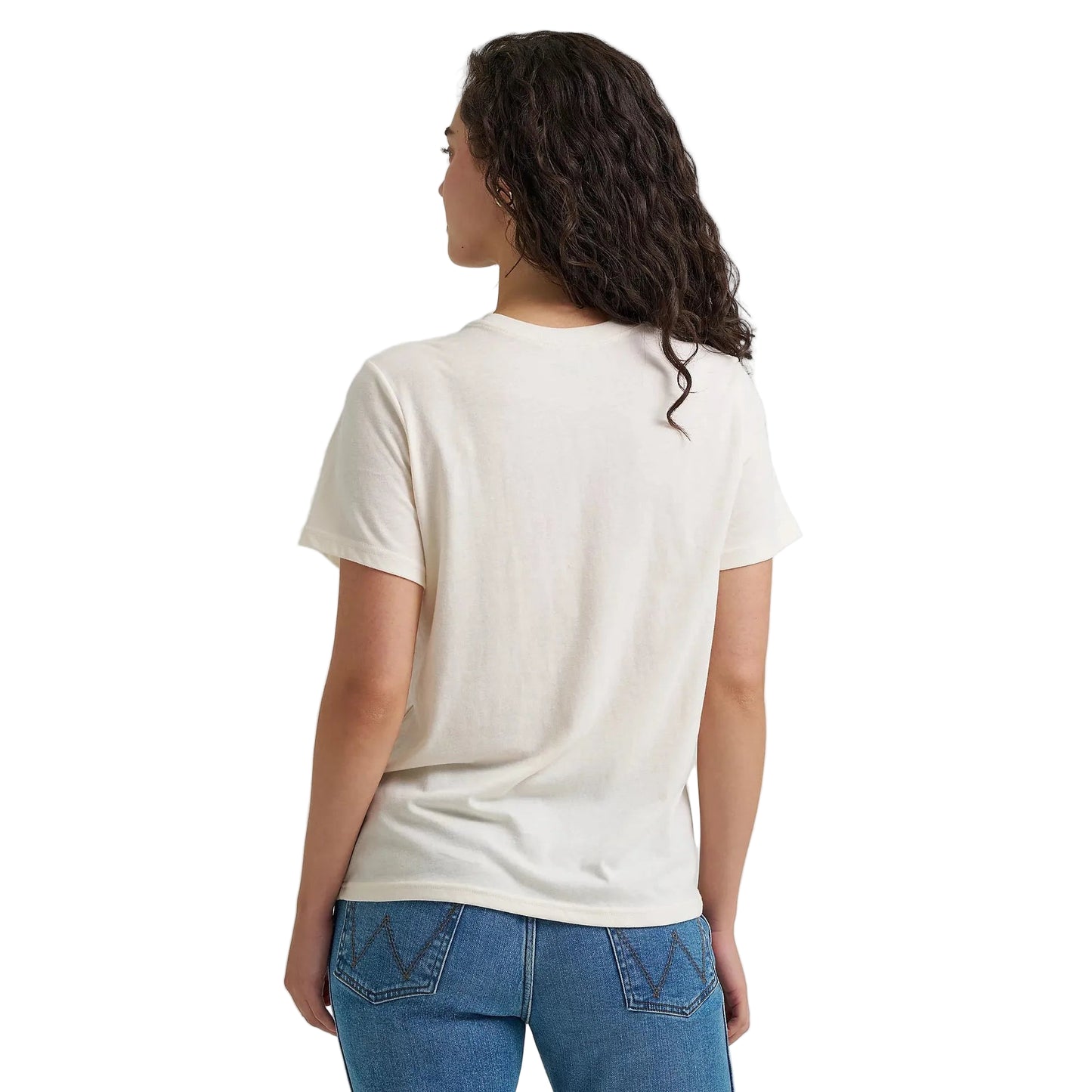 Wrangler Women's Western Graphic Short Sleeve Tee Shirt - Whisper White