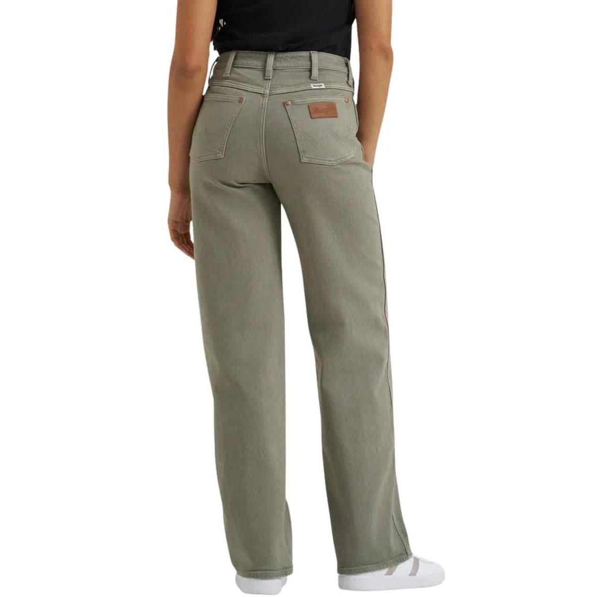 Wrangler Women's Loose Mid Rise Straight Leg Jean-