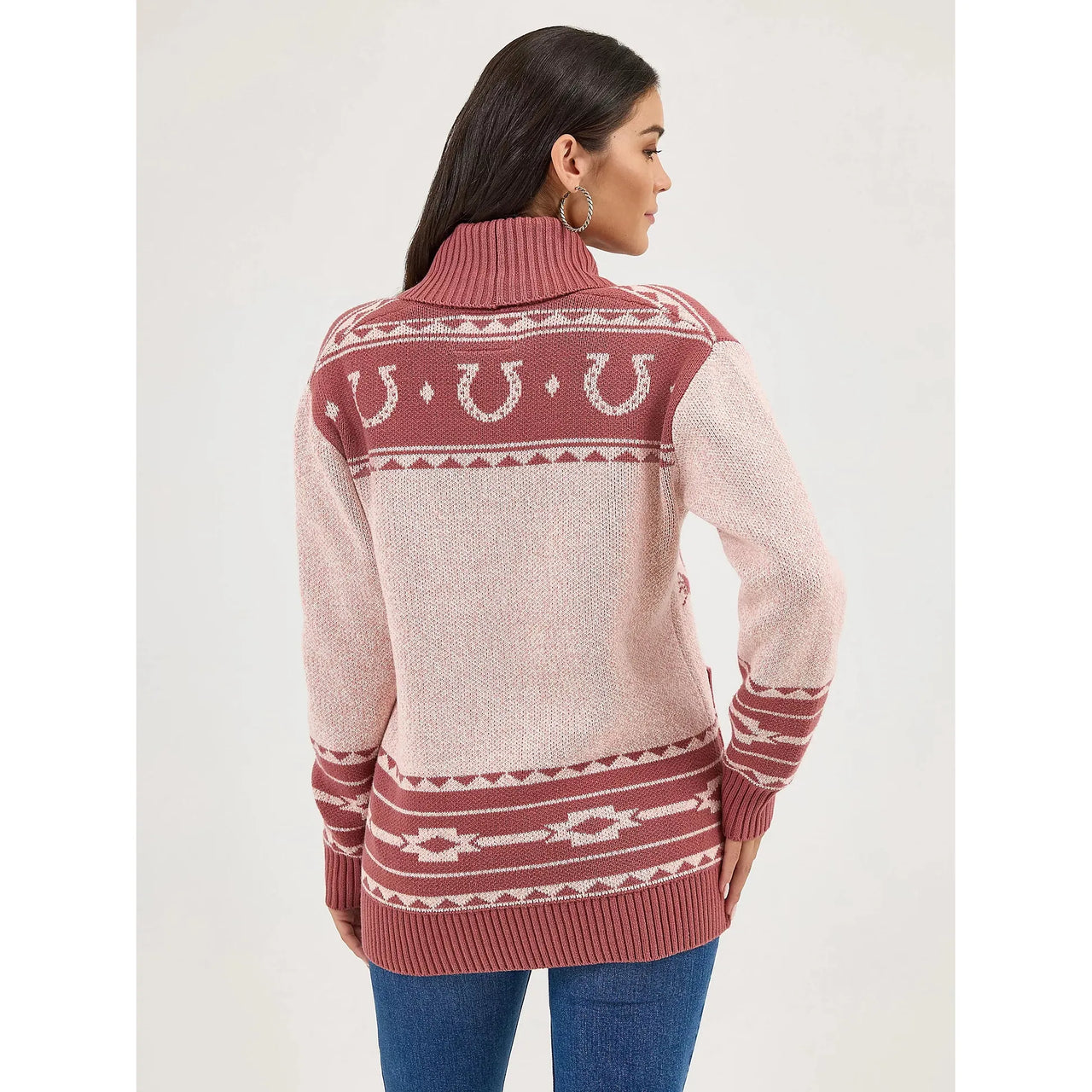 Wrangler Women's Retro Western Cardigan - Pink