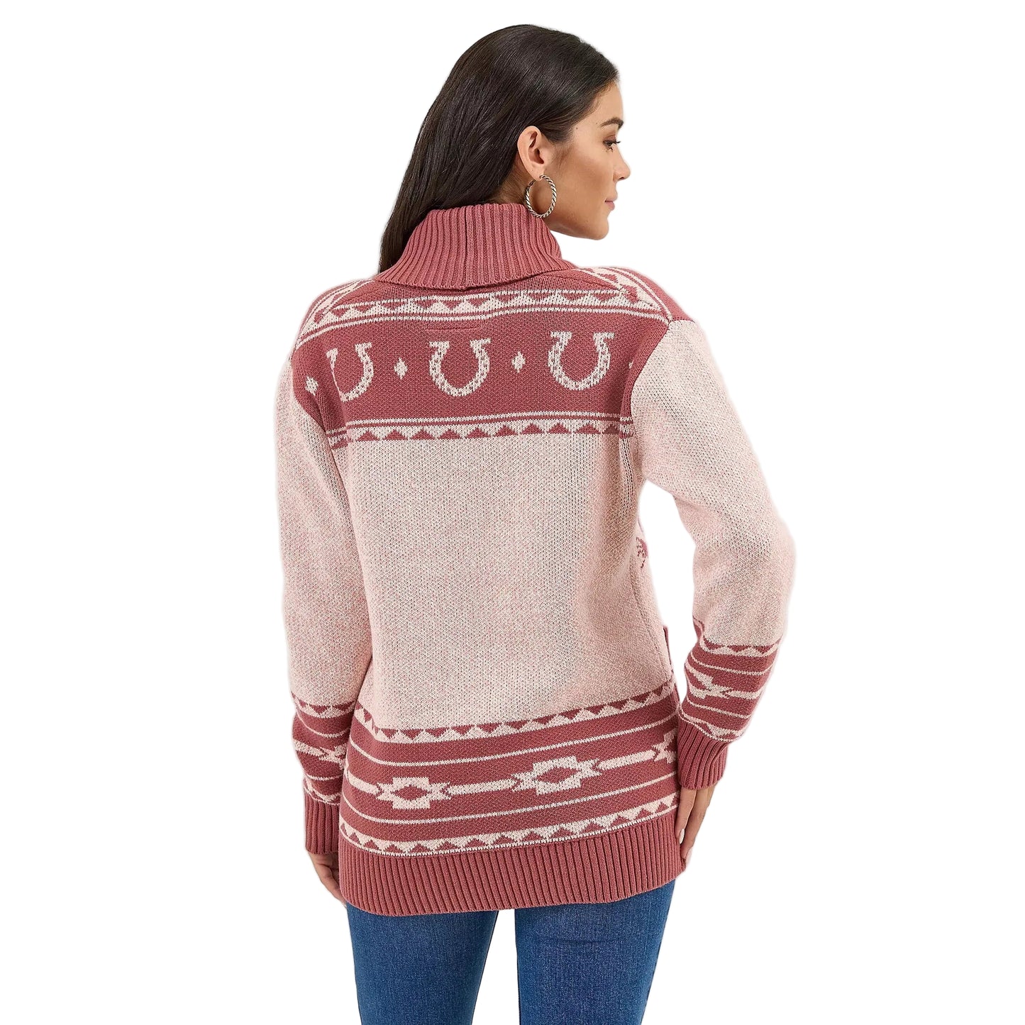 Wrangler Women's Retro Western Cardigan - Pink