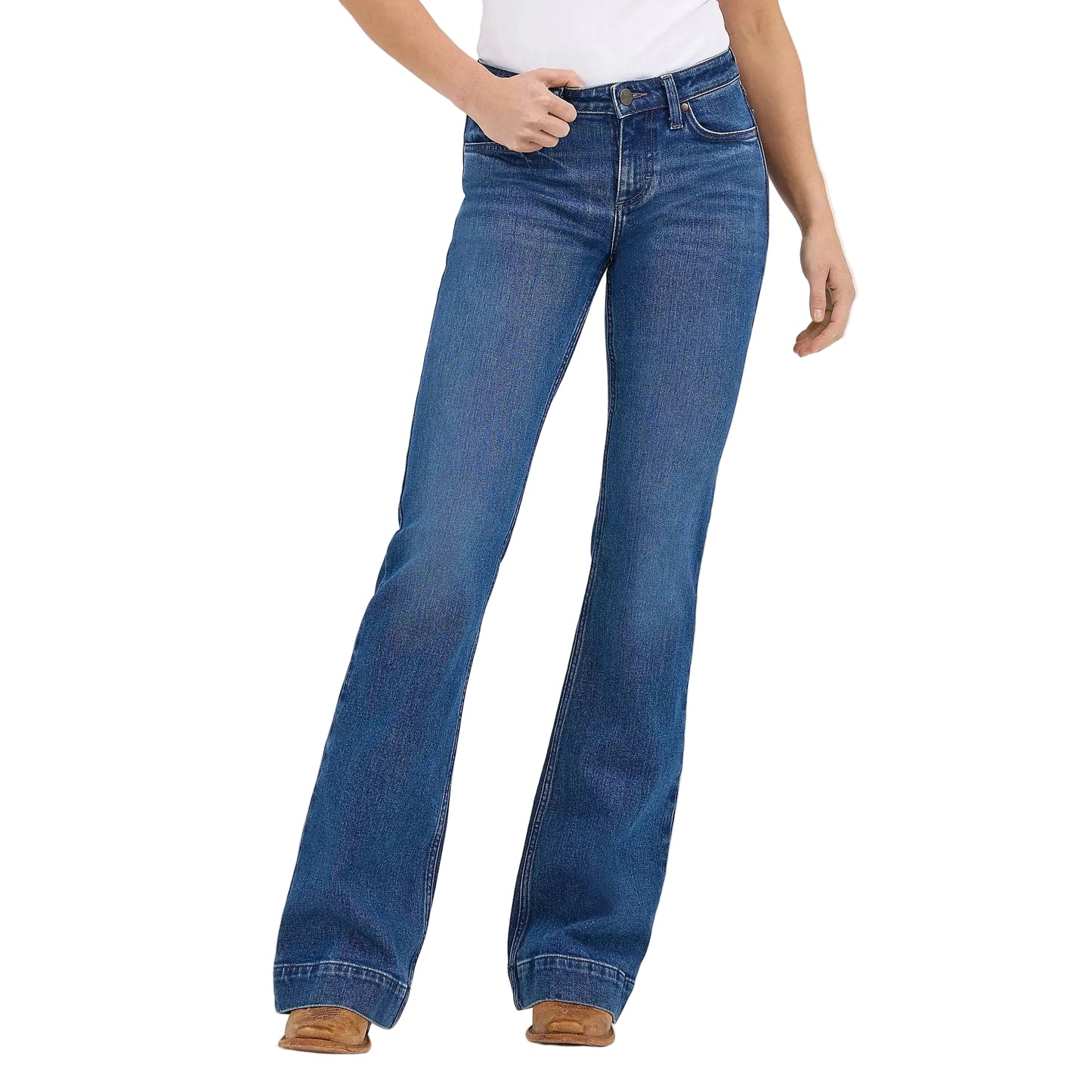 Wrangler Women's Retro Mae Wide Leg Trouser Jean - Adelaide