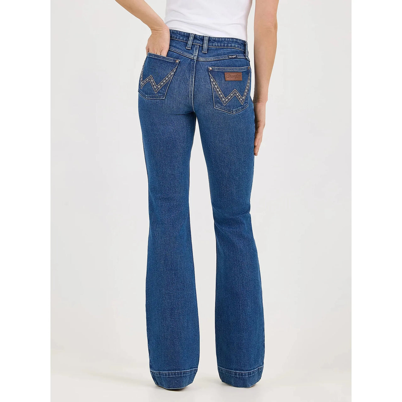 Wrangler Women's Retro Mae Wide Leg Trouser Jean - Adelaide