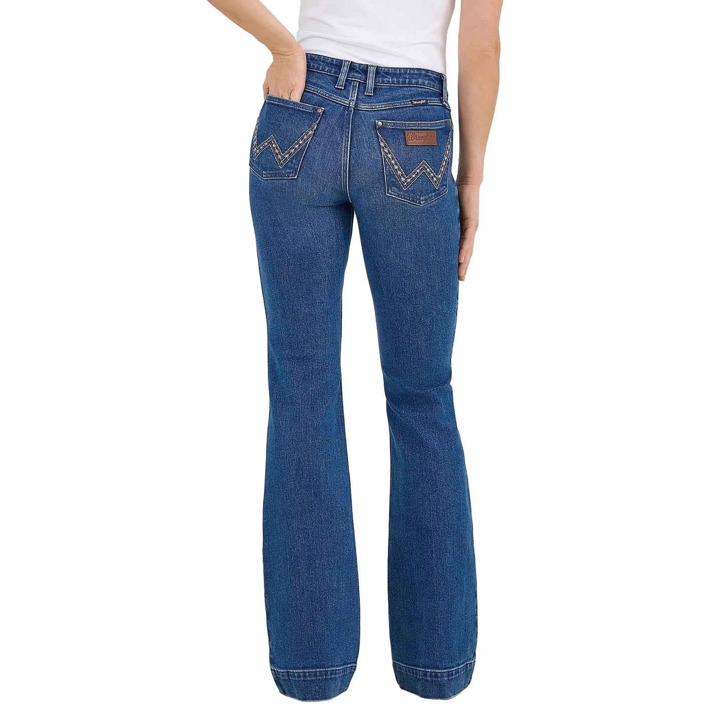 Wrangler Women's Retro Mae Wide Leg Trouser Jean - Adelaide